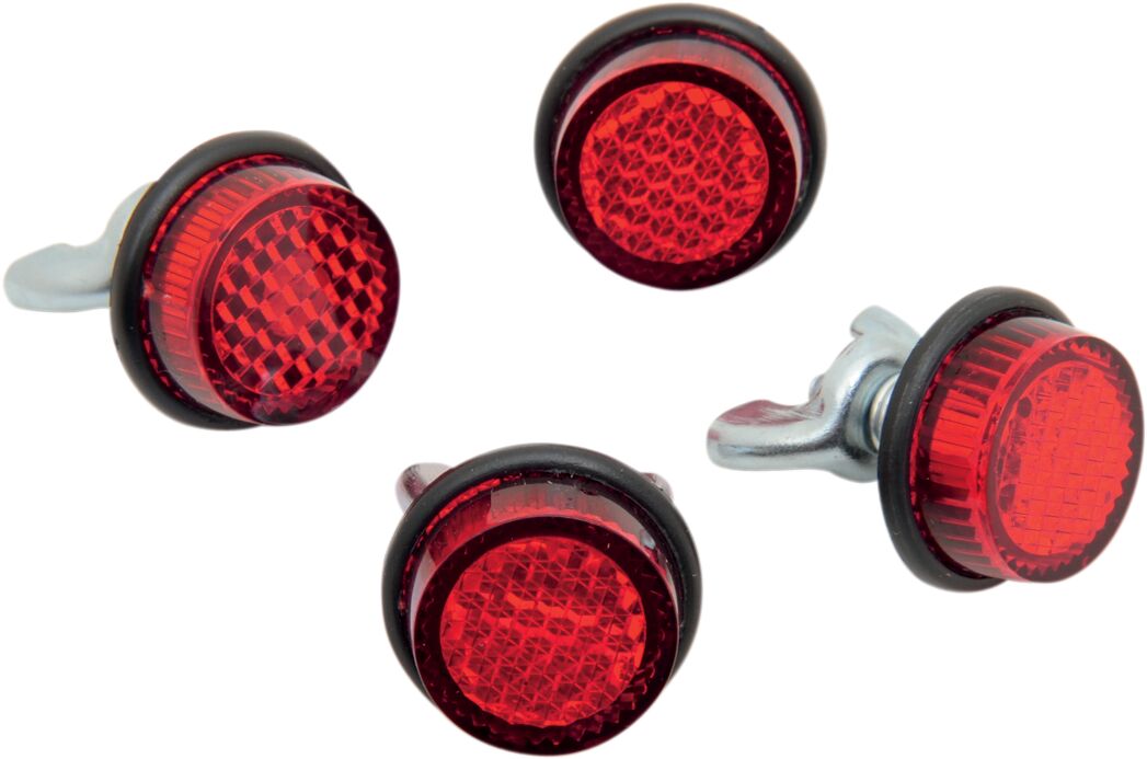 Skiltholder og skiltlys, Reflector Mini License Plate - — Chris Products CH4R