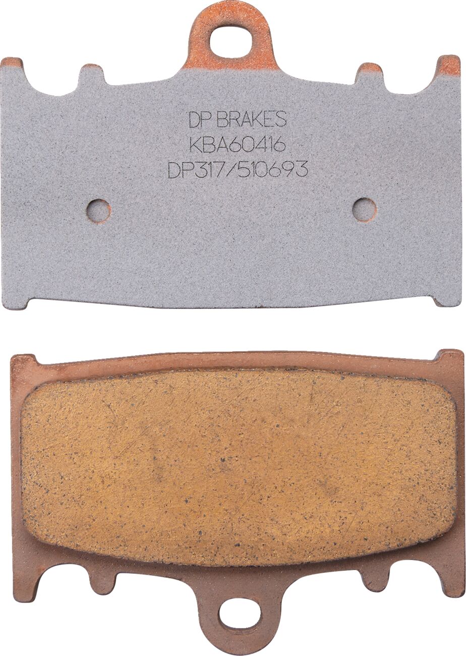Bremseklosser sinter, foran — Dp Brakes DP317
