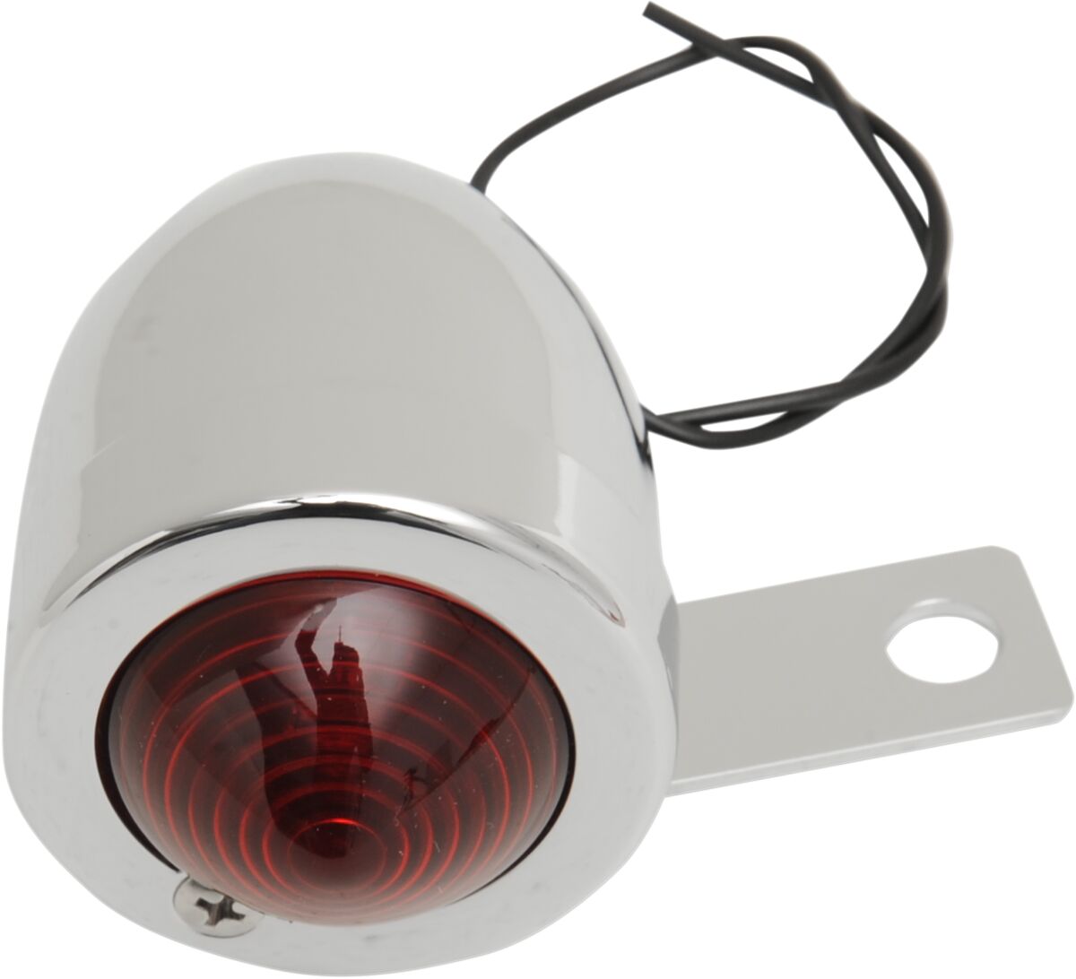 Ekstralys, Bullet Marker Light Right-Mount Red — Drag Specialties 162084-BC207