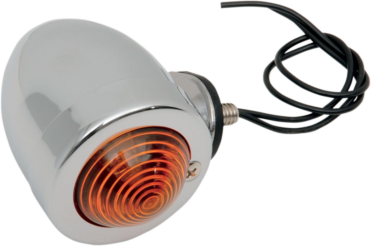 Ekstralys, Bullet Marker Light Dual-Filament Amber — Drag Specialties 162052
