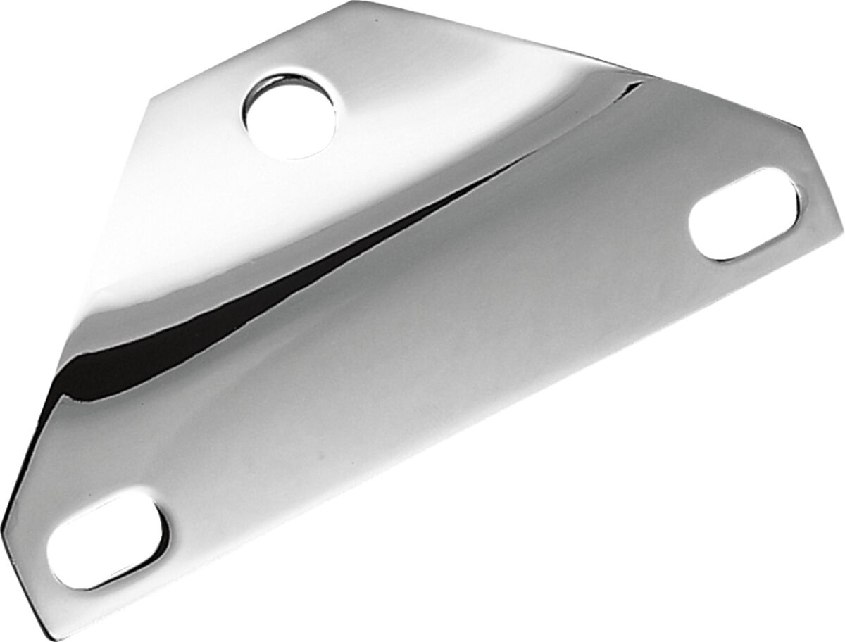 Ekstralys, Bottom-Mount Headlight Bracket Chrome — Drag Specialties 77-6014-SC2