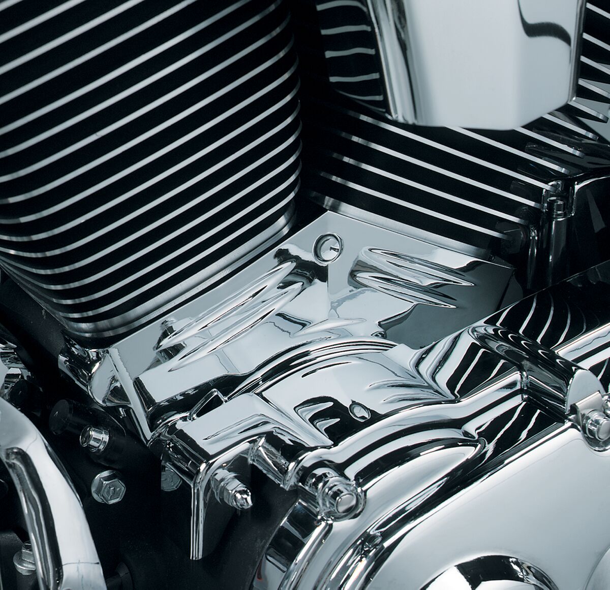Motordeksler til Harley-Davidson — Kuryakyn KUR8143