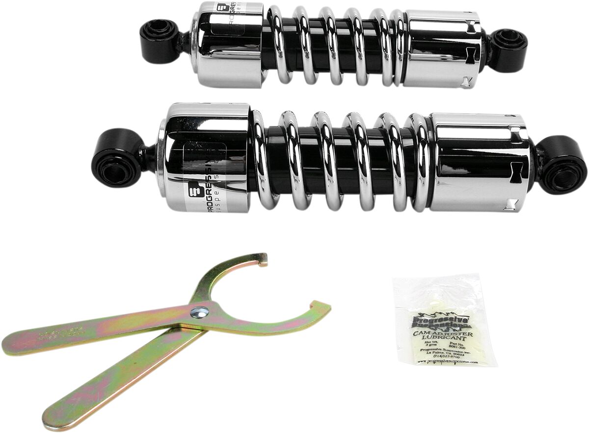 Bakdempere med fjær til Harley-Davidson — Progressive Suspension 412-4037C