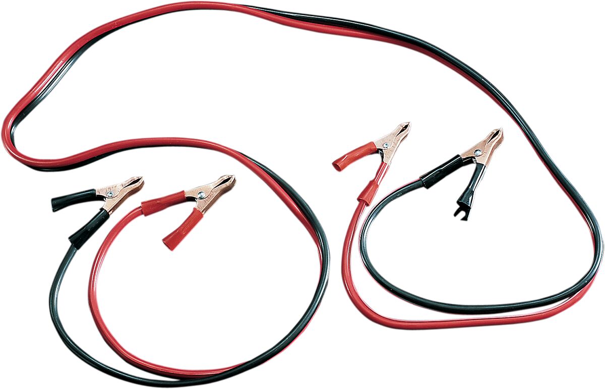 Verktøy elektrisk, Motorcycle Jumper Cables 12-GAUGE 6' — Drag Specialties 20-0490-BC4