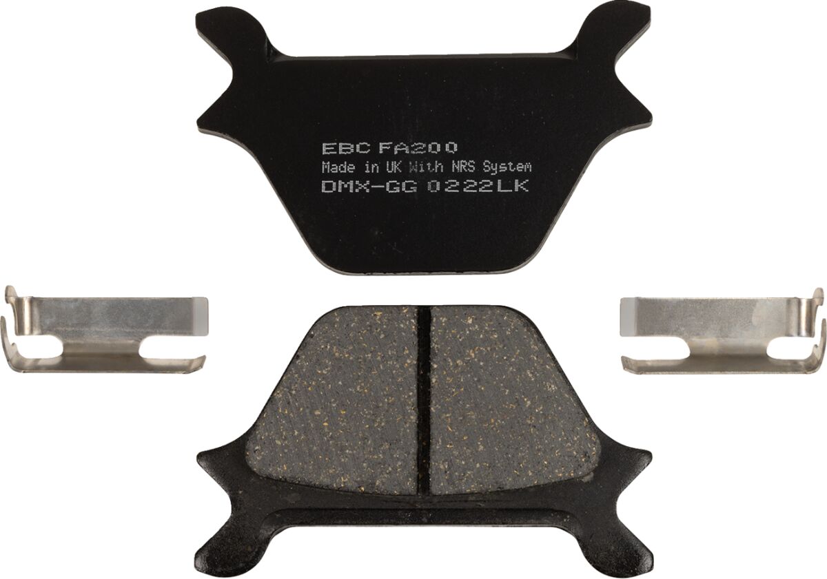 Bremseklosser organiske, bak til Harley Davidson — EBC FA200