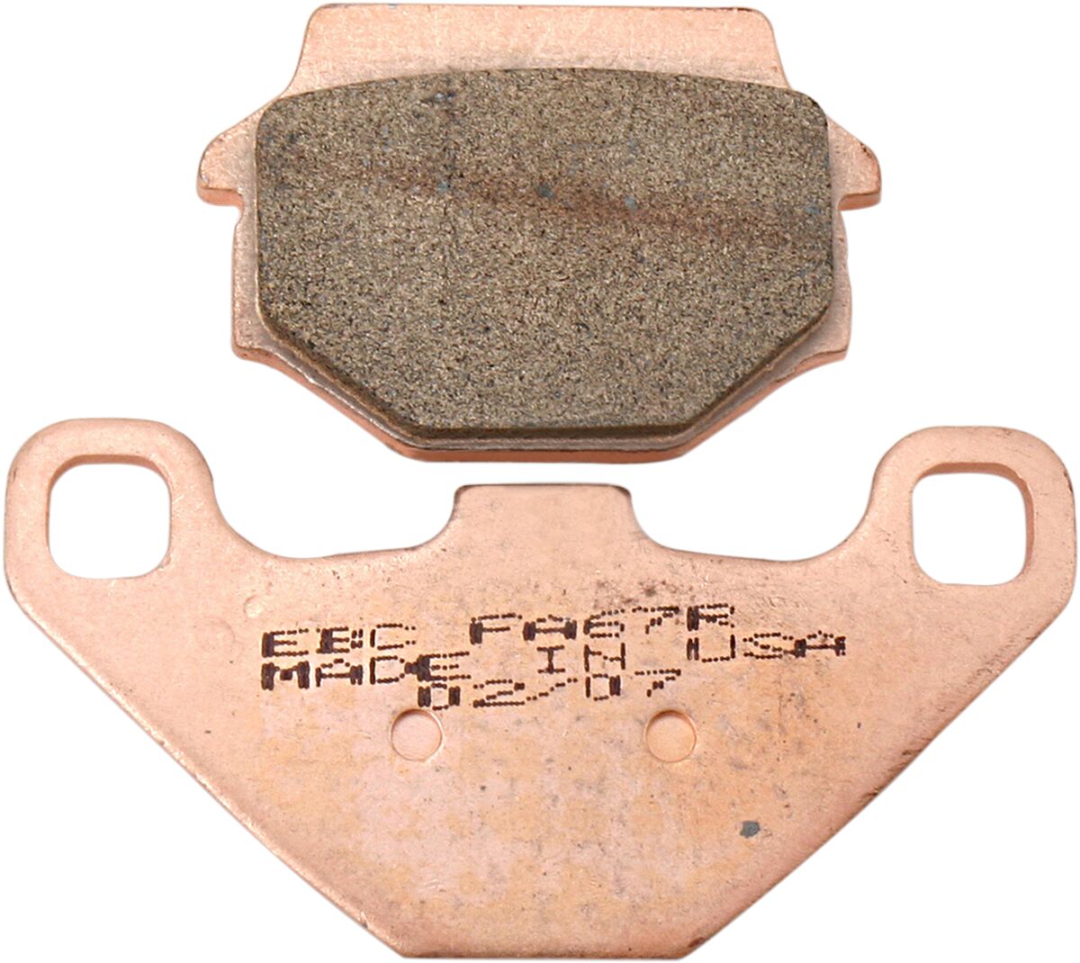 Bremseklosser sinter, foran — EBC FA67R