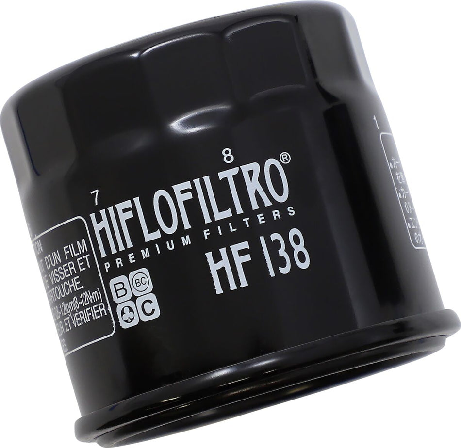 Oljefiltre — Hiflofiltro HF138