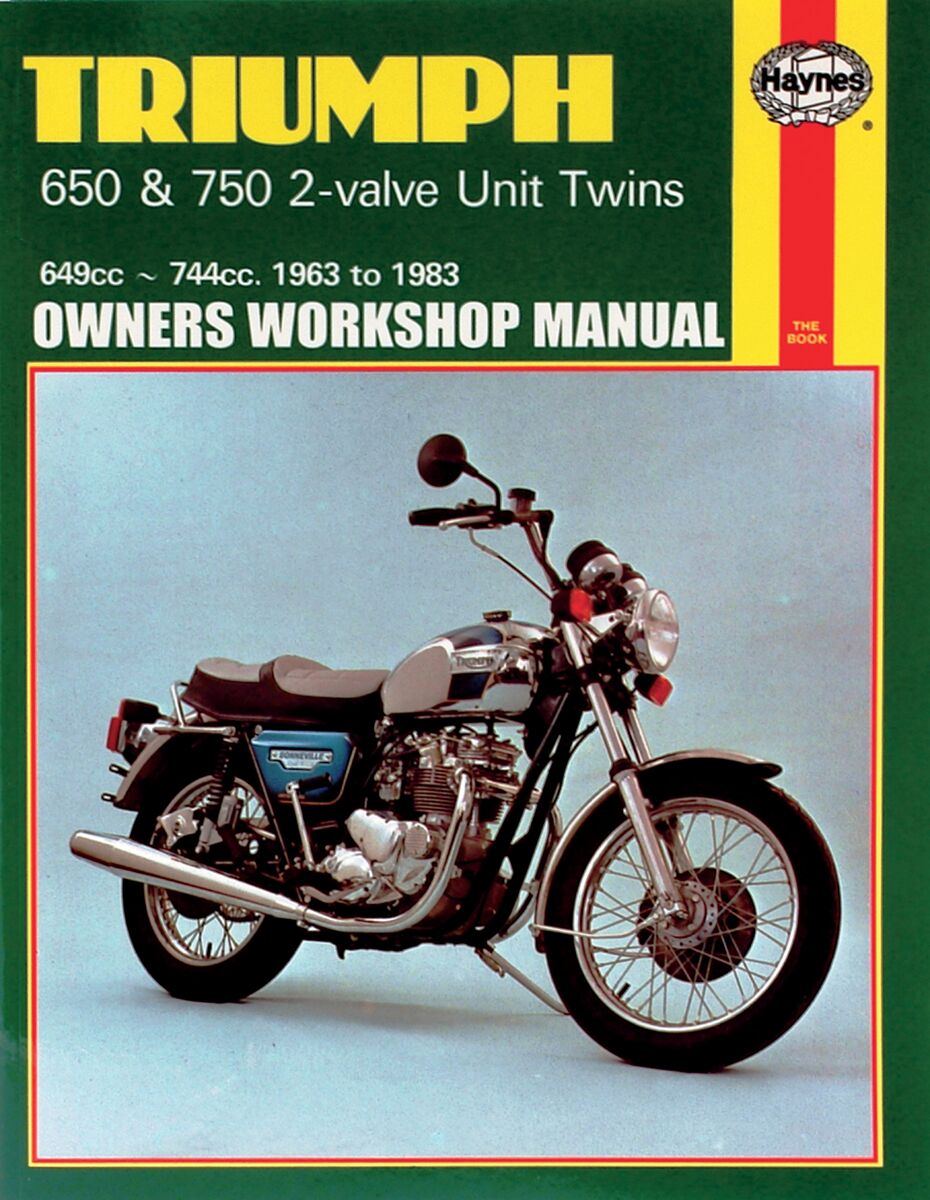 Verkstedhåndbøker til Triumph — Haynes HM122