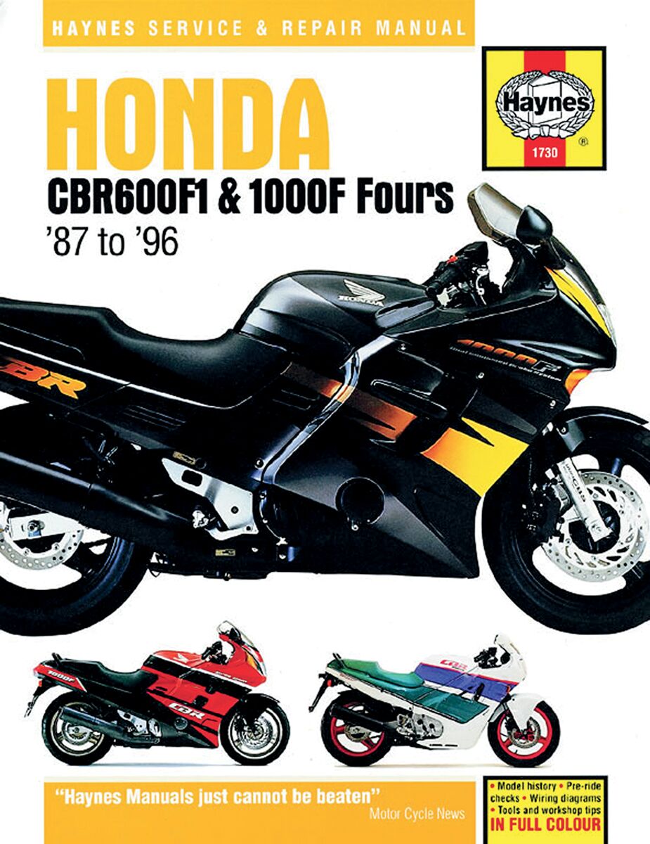 Verkstedhåndbøker til Honda CBR 1000 F — Haynes HM1730