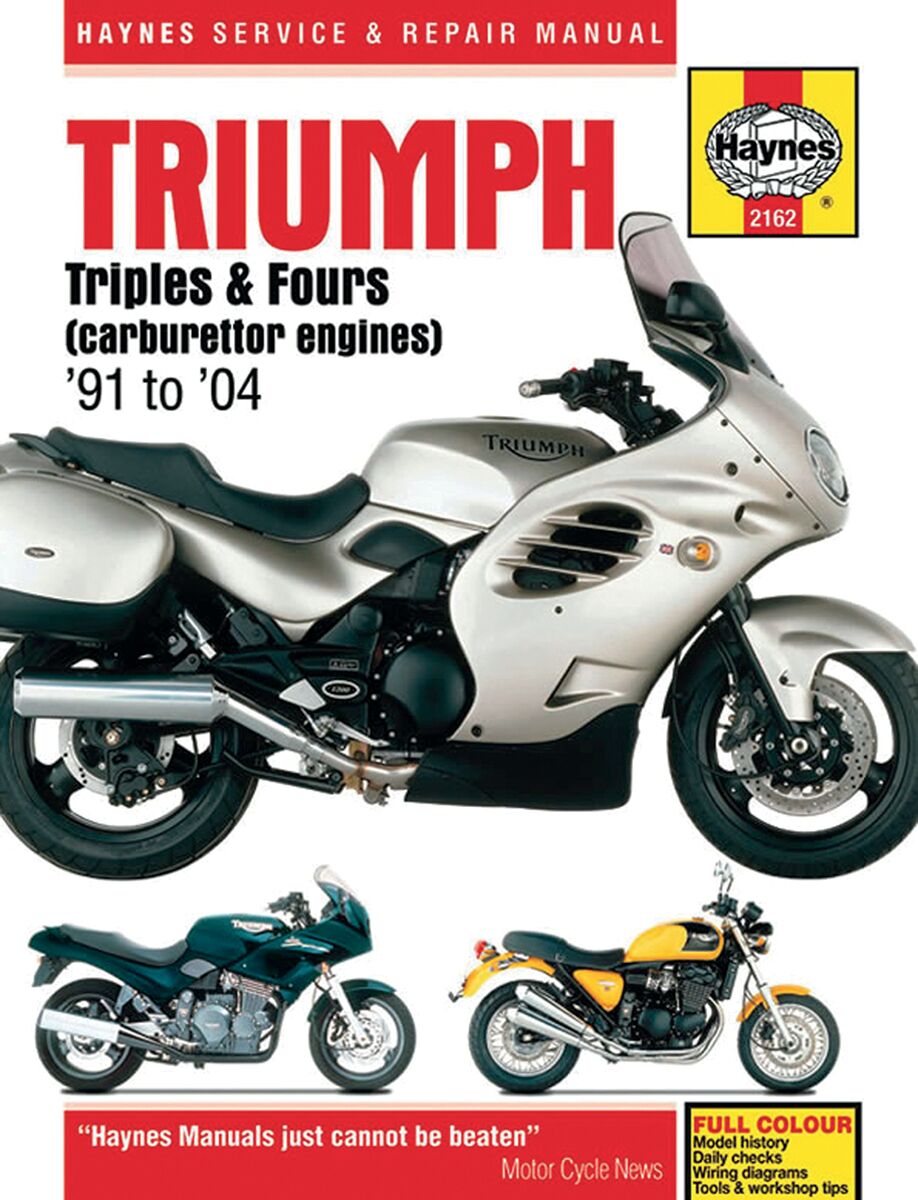 Verkstedhåndbøker til Triumph — Haynes HM2162