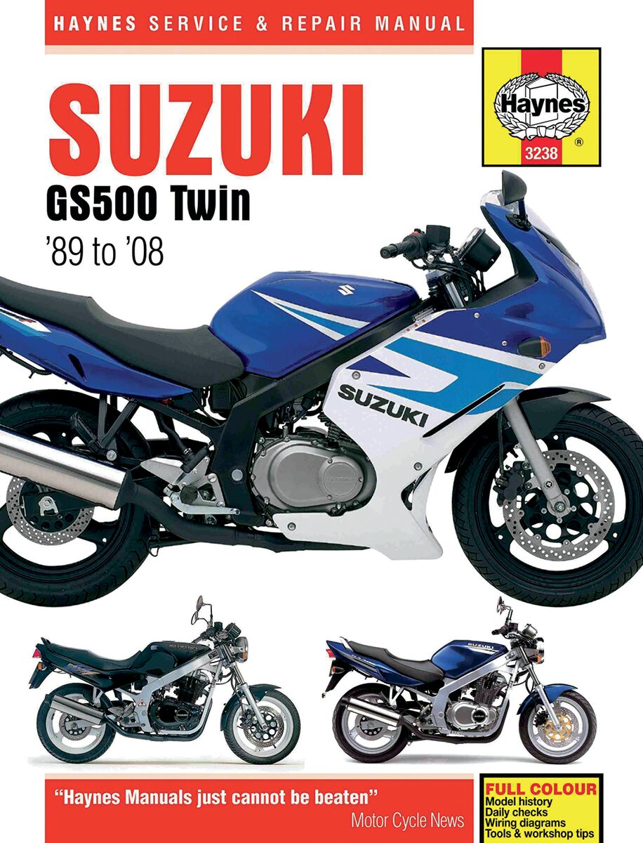 Verkstedhåndbøker til Suzuki GS 500 E — Haynes HM3238