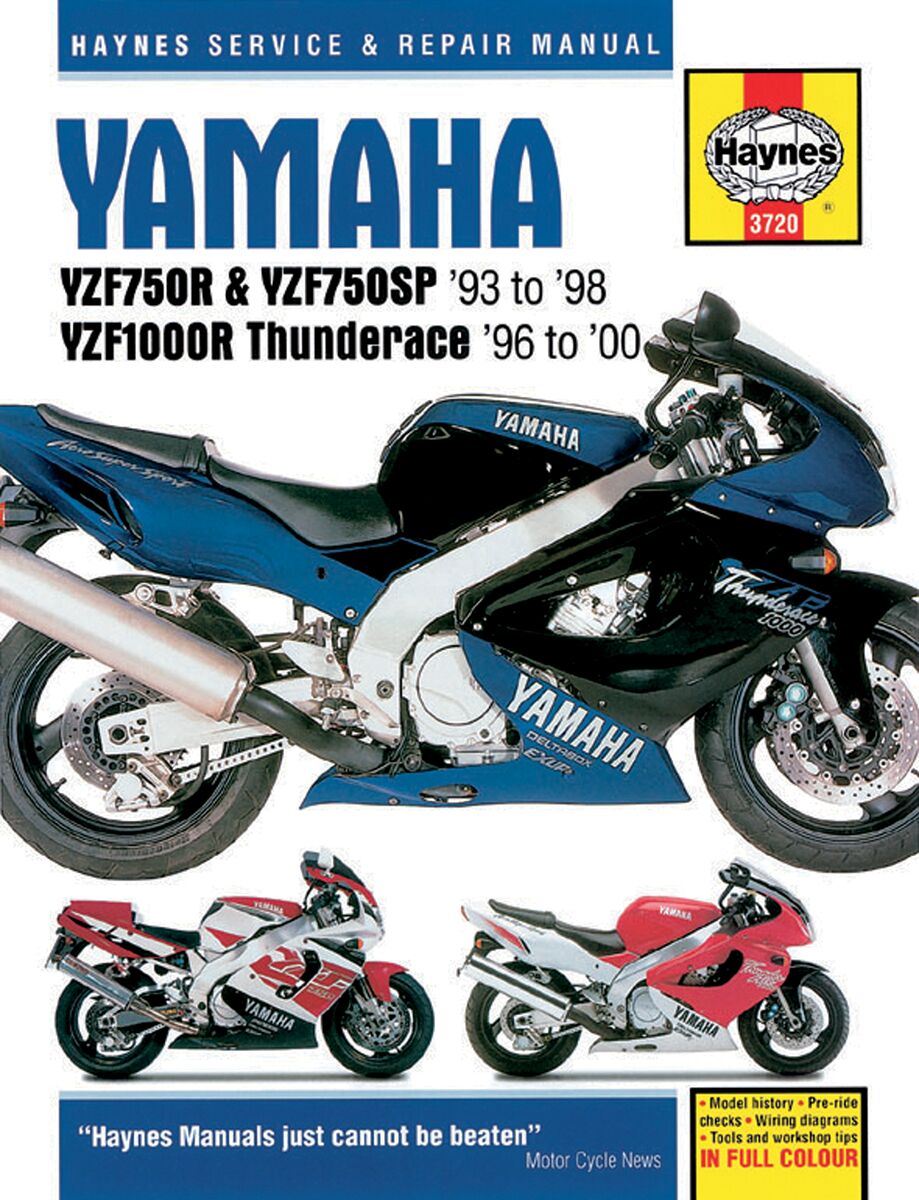 Verkstedhåndbøker til Yamaha YZF 1000 R — Haynes HM3720