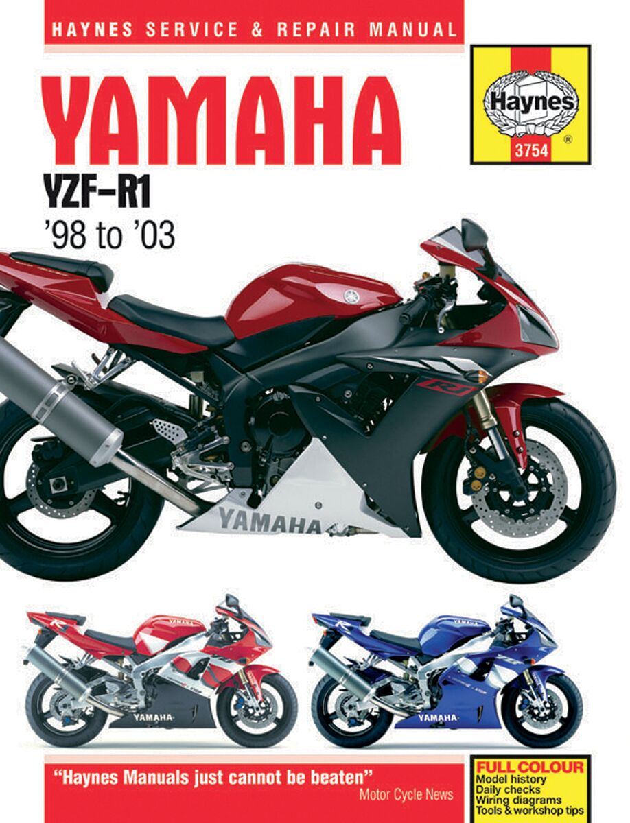 Verkstedhåndbøker til Yamaha YZF-R1 1000 — Haynes HM3754