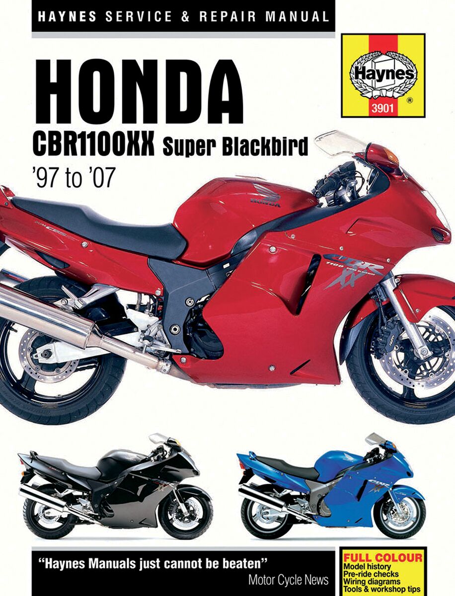 Verkstedhåndbøker til Honda CBR 1100 XX — Haynes HM3901