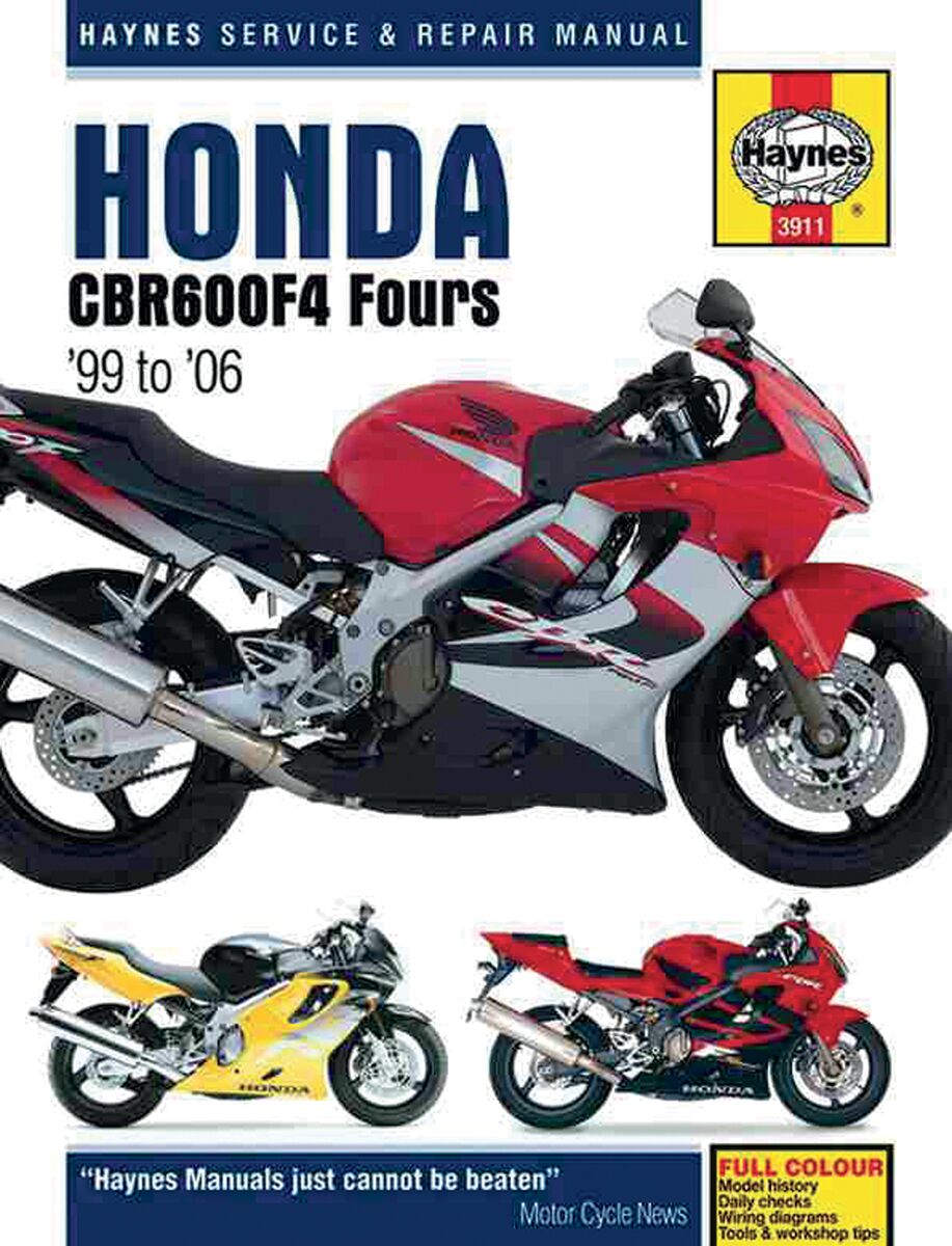 Verkstedhåndbøker til Honda CBR 600 F — Haynes HM3911
