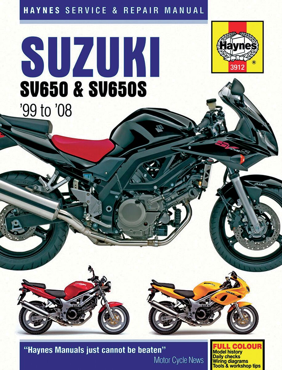 Verkstedhåndbøker til Suzuki — Haynes HM3912