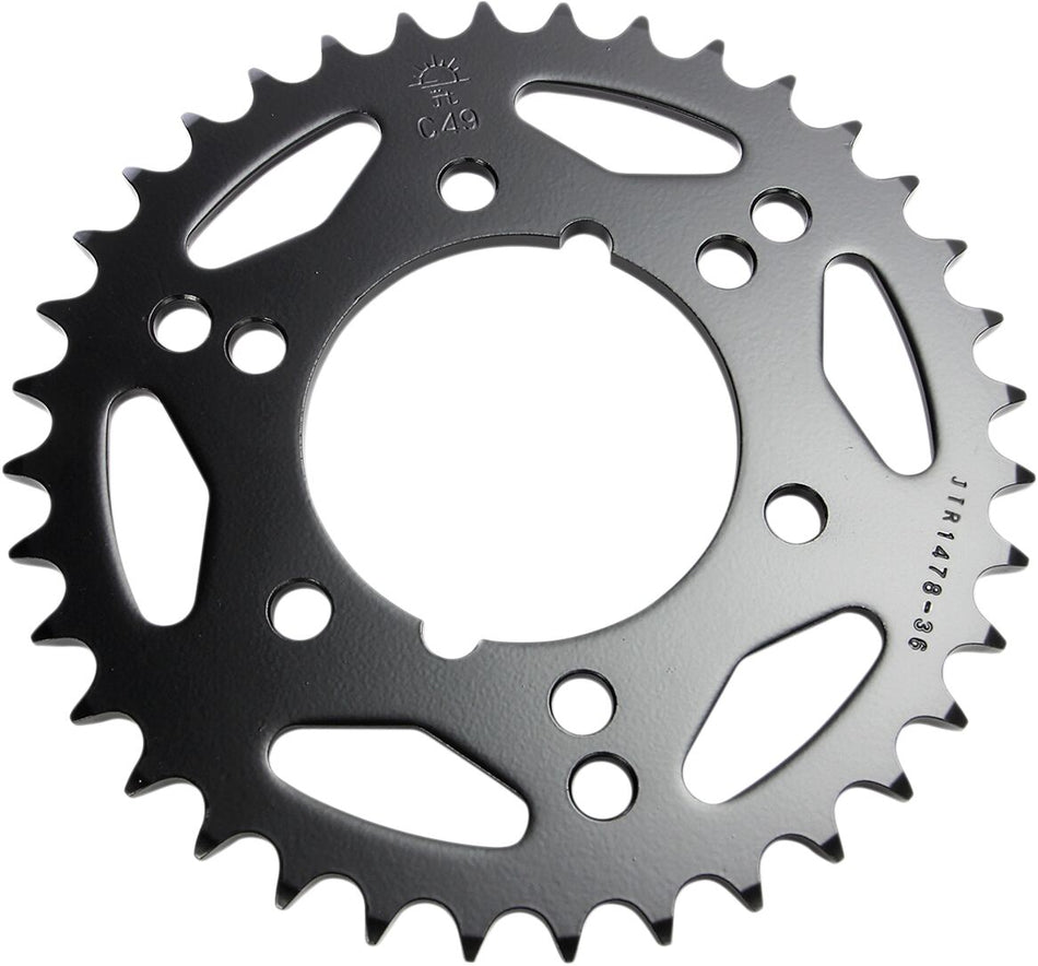 Bakdrev stål 520, 36T til Kawasaki — JT Sprockets JTR1478.36