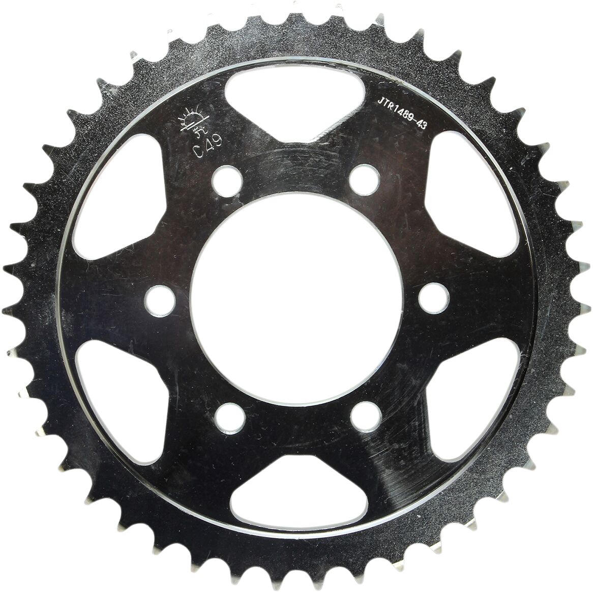 Bakdrev stål 525, 43T til Kawasaki — JT Sprockets JTR1489.43