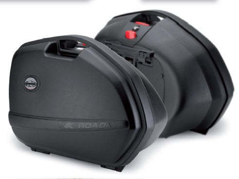Kappa Sideveskesett k-road (2X33L) sort Monokey