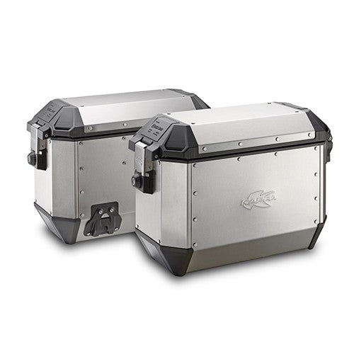 Kappa Sideveskesett 2x36L k-mission Monokey Alu Naturell