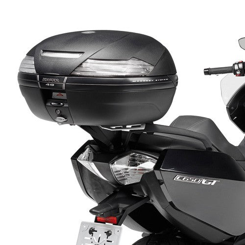 Kappa BMW C650 GT(12-) alu-brett m/fester (m-key)