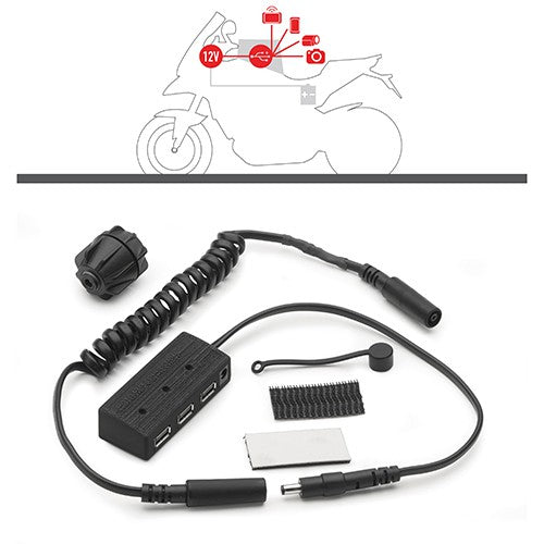 Kappa USB Hub med 3 stk USB porter for tankvesker