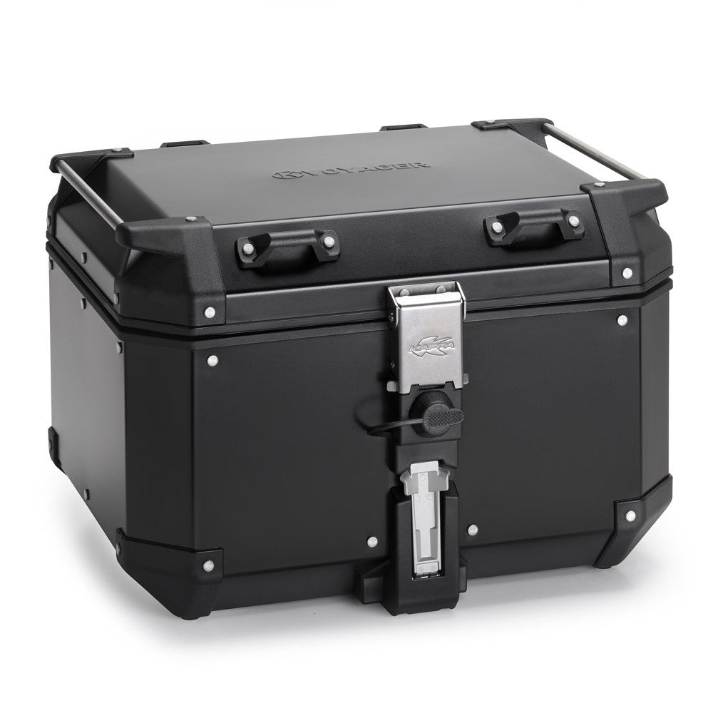 Kappa K'Voyager Toppboks 48 liter Alu Sort