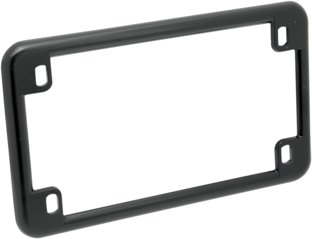 Skiltholder og skiltlys, Frame License Plate - Black — Chris Products 0610