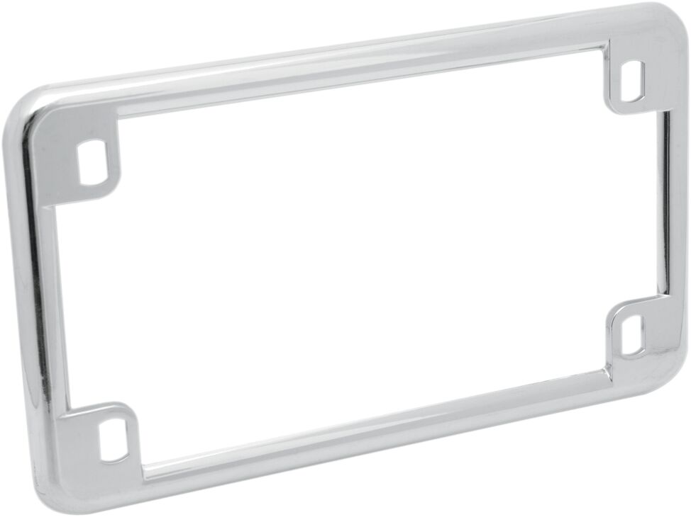 Skiltholder og skiltlys, Frame License Plate - Chrome — Chris Products 0600