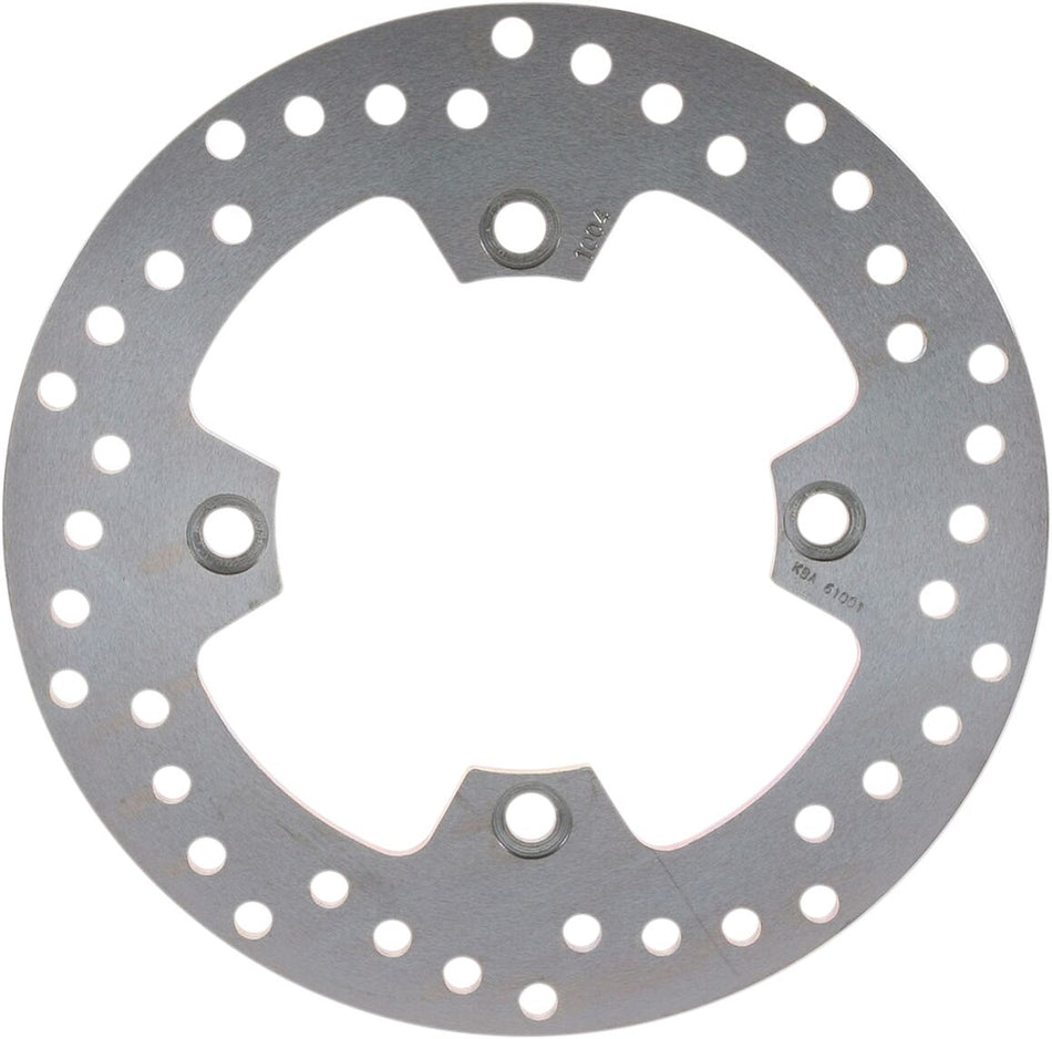 Bremseskiver gate, bak — EBC MD1004