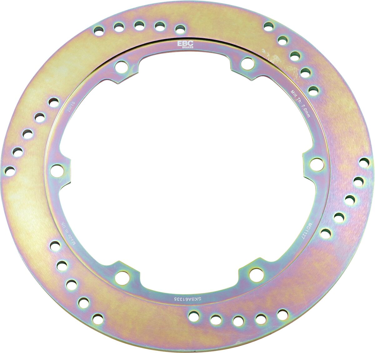 Bremseskiver gate, bak til Honda GL 1500 — EBC MD1127