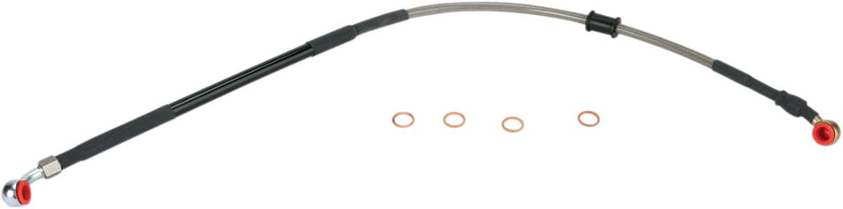 Bremseslanger stål, bak til Honda CRF 450 R — Moose Offroad Hard-Parts H02-2-027/P