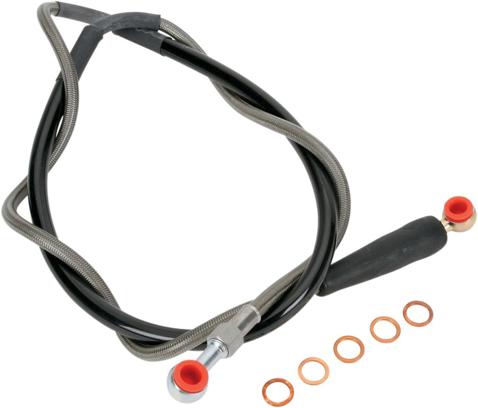 Bremseslanger stål, foran — Moose Offroad Hard-Parts K01-1-028/P-CL