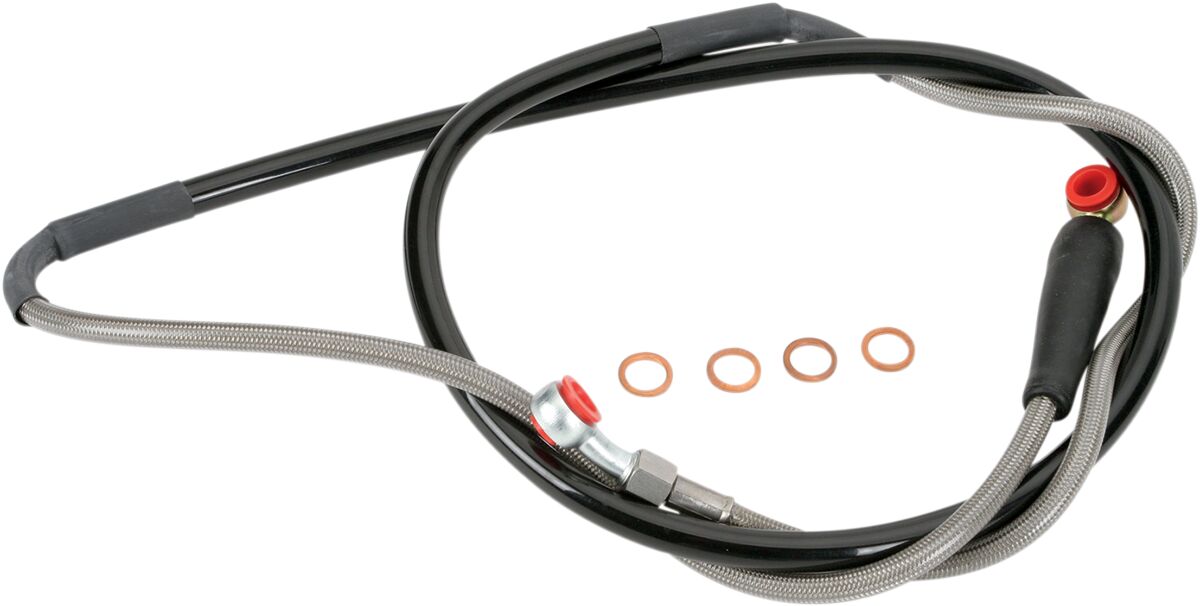Bremseslanger stål, foran til Yamaha — Moose Offroad Hard-Parts Y01-1-043/P-CL