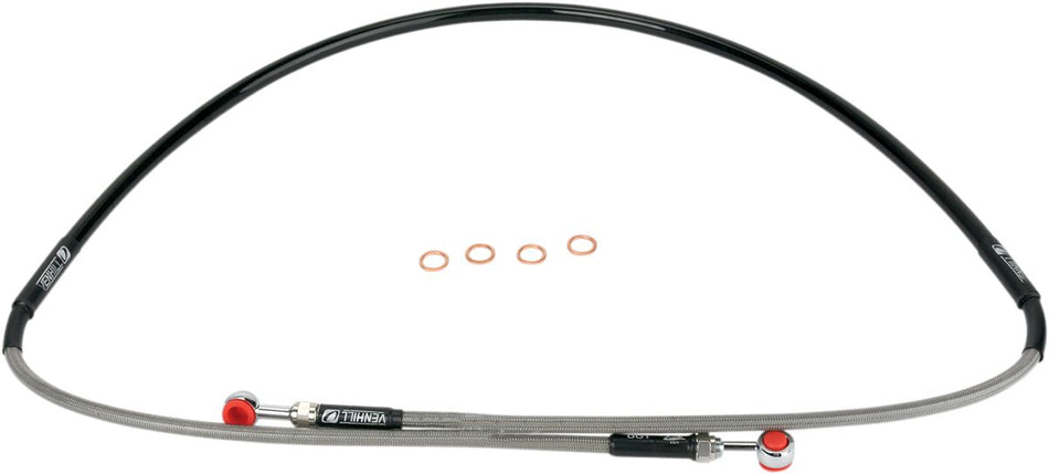 Bremseslanger stål, foran til Yamaha — Moose Offroad Hard-Parts Y01-1-048/P