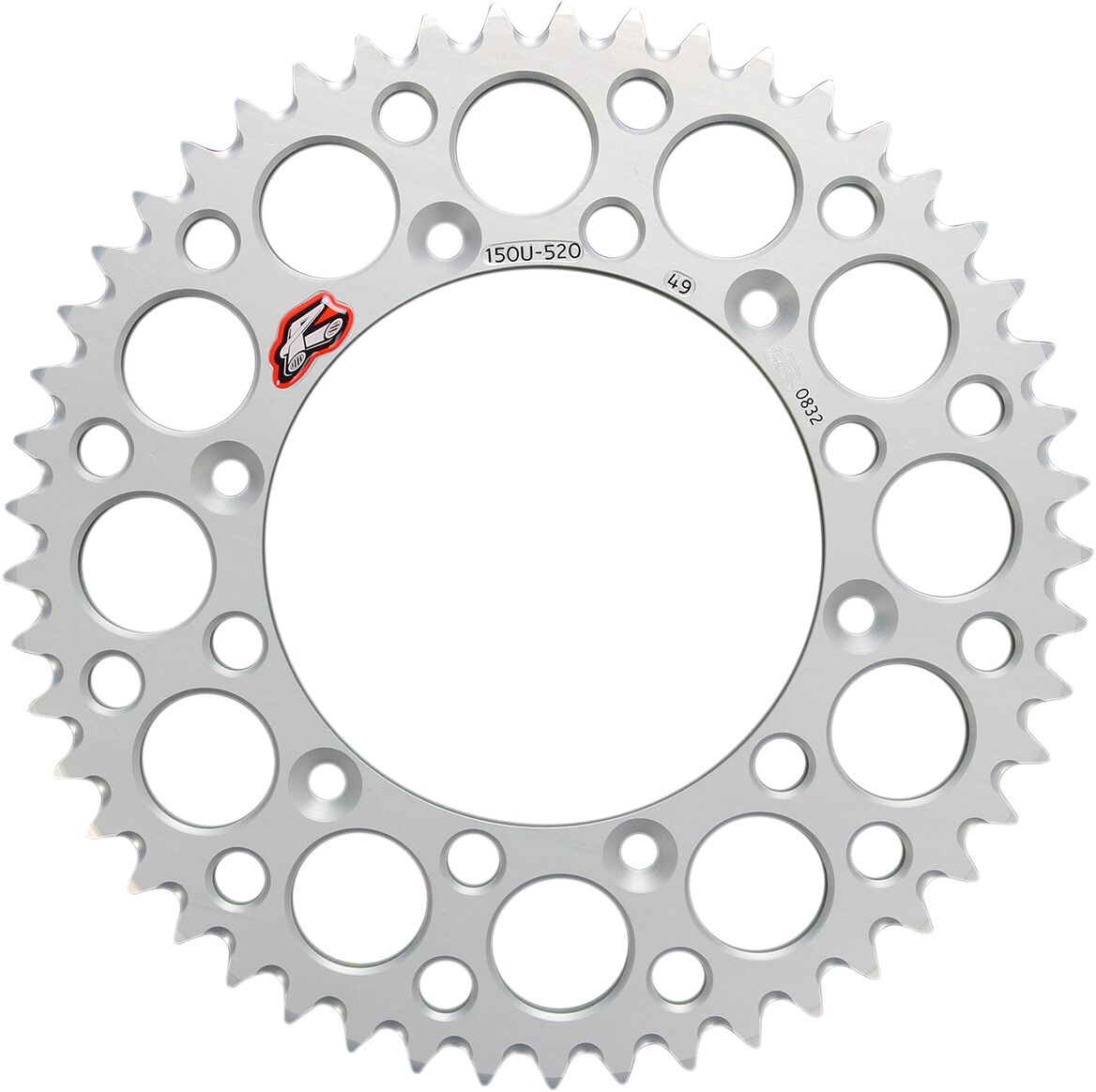 Bakdrev aluminium 520, 49T — Renthal 150U-520-49GBSI