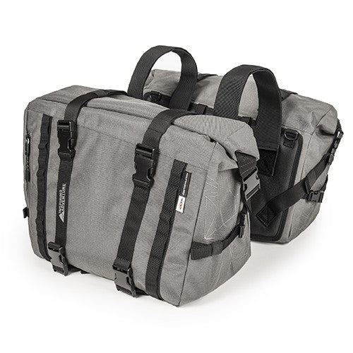 Kappa Sidevesker Adventure Vanntett Grå 2x25L