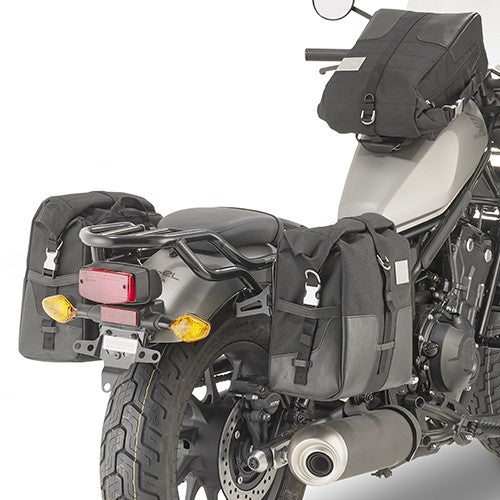 Kappa CMX500 Rebel 20- Sideveskebærer for Softbags Cafe Racer Range