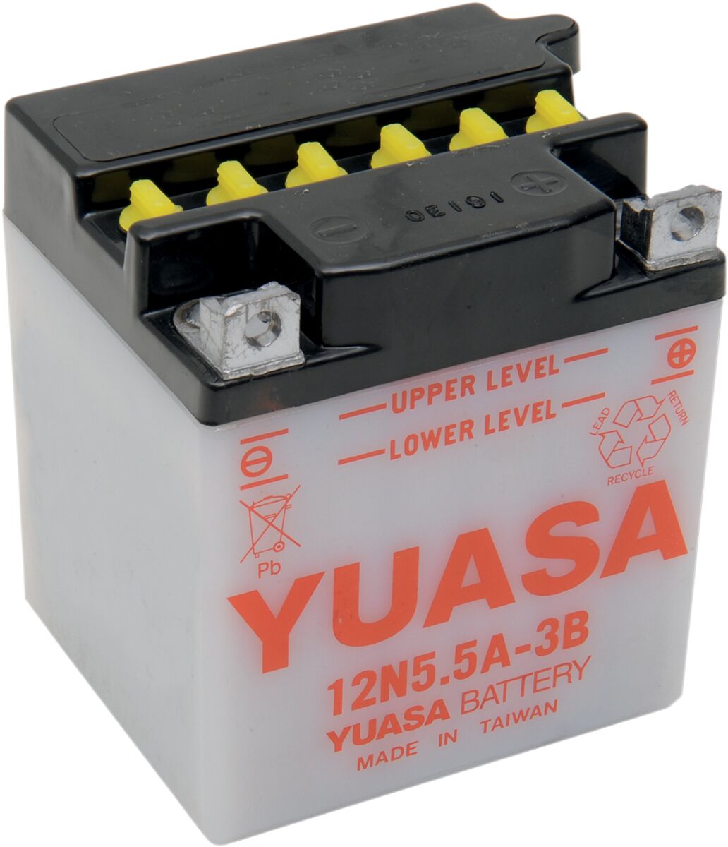 Batterier til Yamaha — Yuasa 12N5.5A-3B(DC)