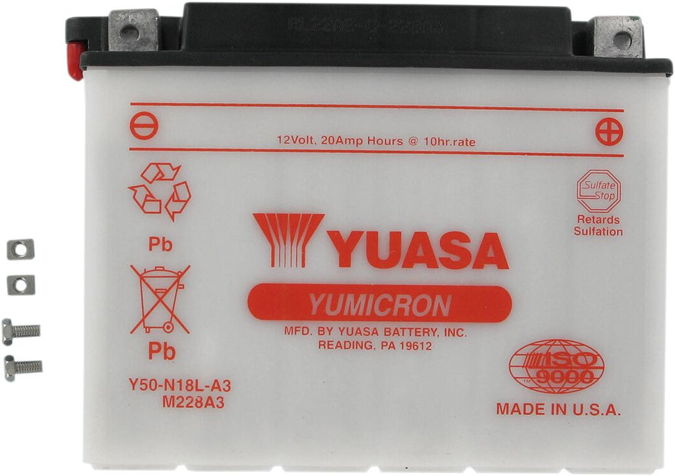 Batterier til Honda — Yuasa Y50-N18L-A3(DC)
