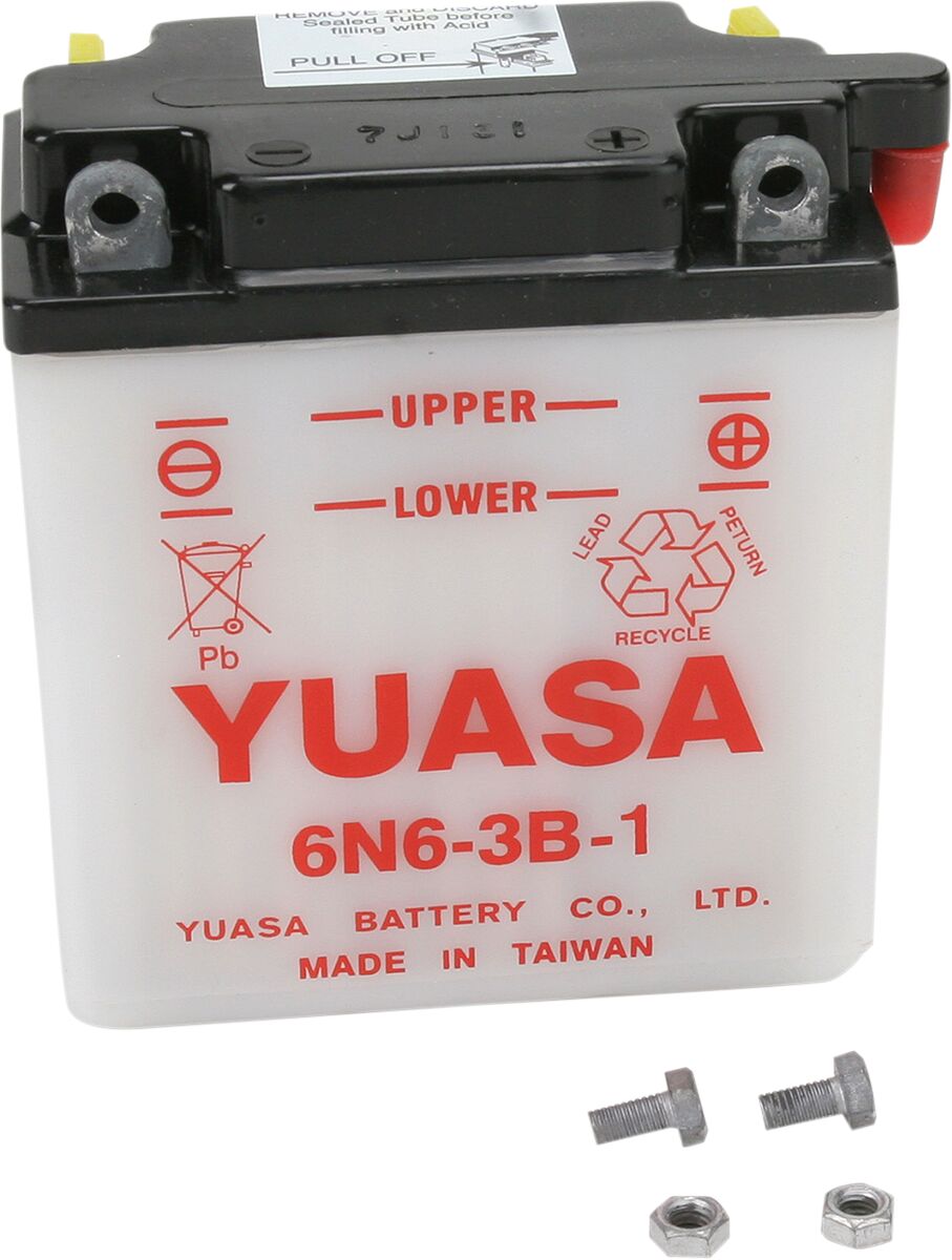 Batterier — Yuasa 6N6-3B-1(DC)