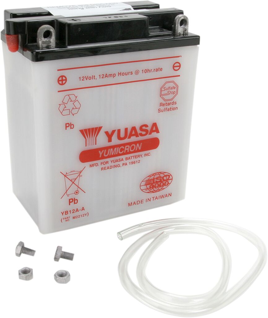 Batterier — Yuasa YB12A-A(DC)