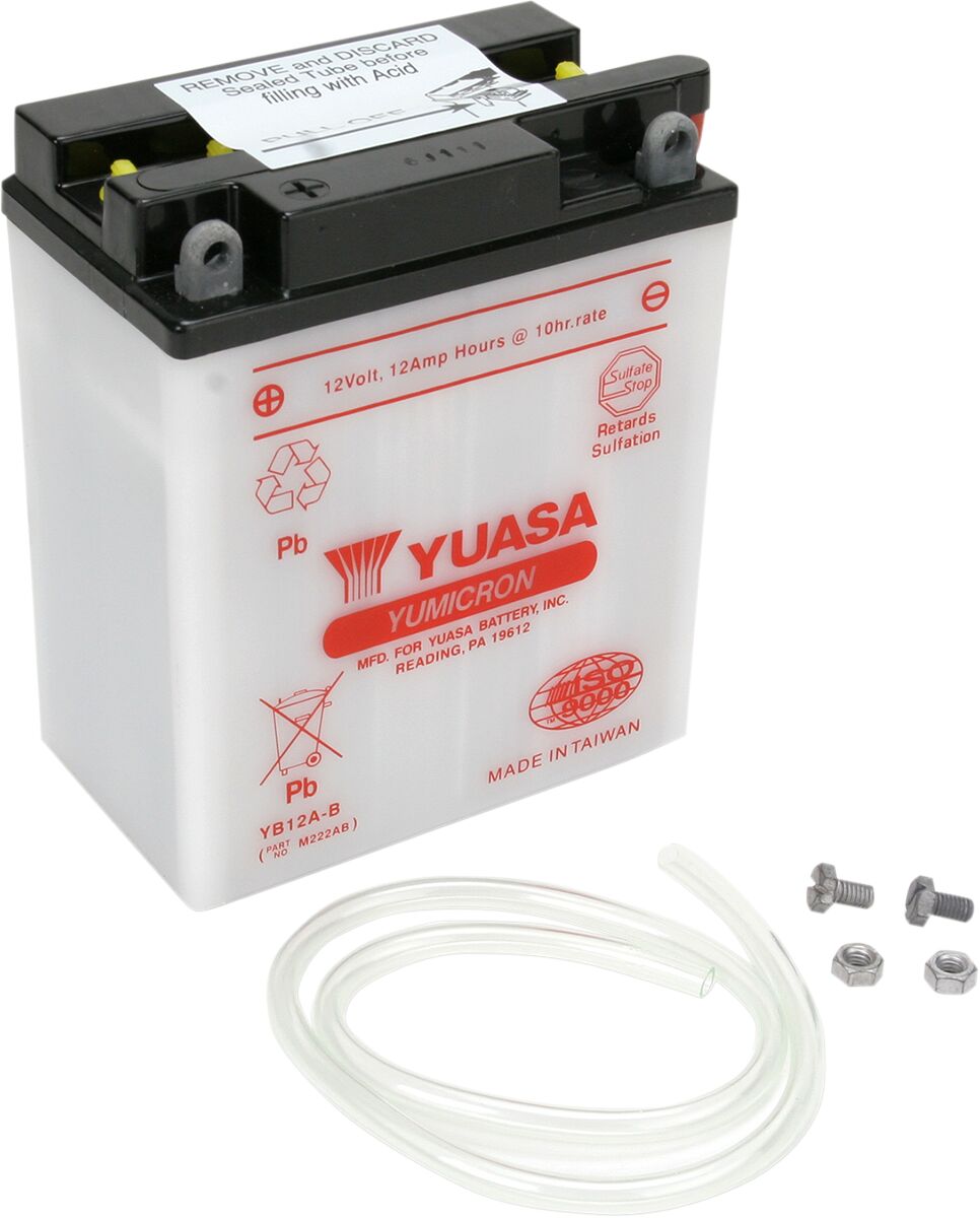 Batterier — Yuasa YB12A-B(DC)