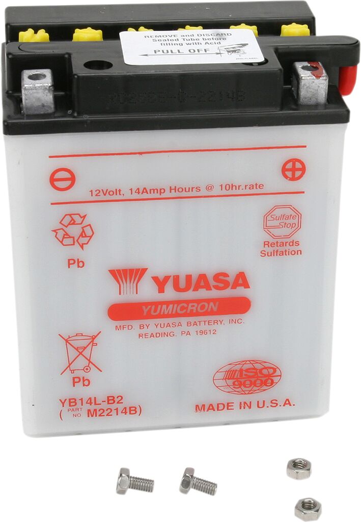 Batterier — Yuasa YB14L-B2(DC)
