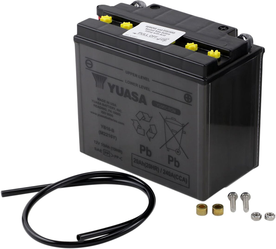 Batterier — Yuasa YB16-B(DC)