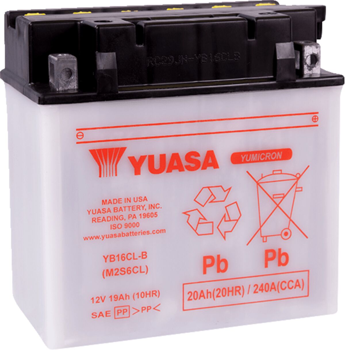 Batterier — Yuasa YB16CL-B(DC)