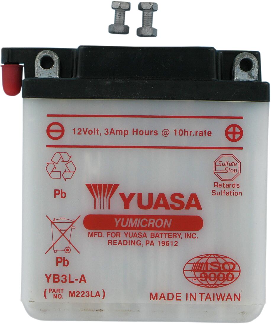 Batterier — Yuasa YB3L-A(DC)