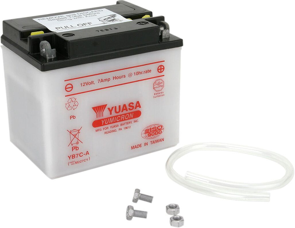 Batterier til Yamaha — Yuasa YB7C-A(DC)