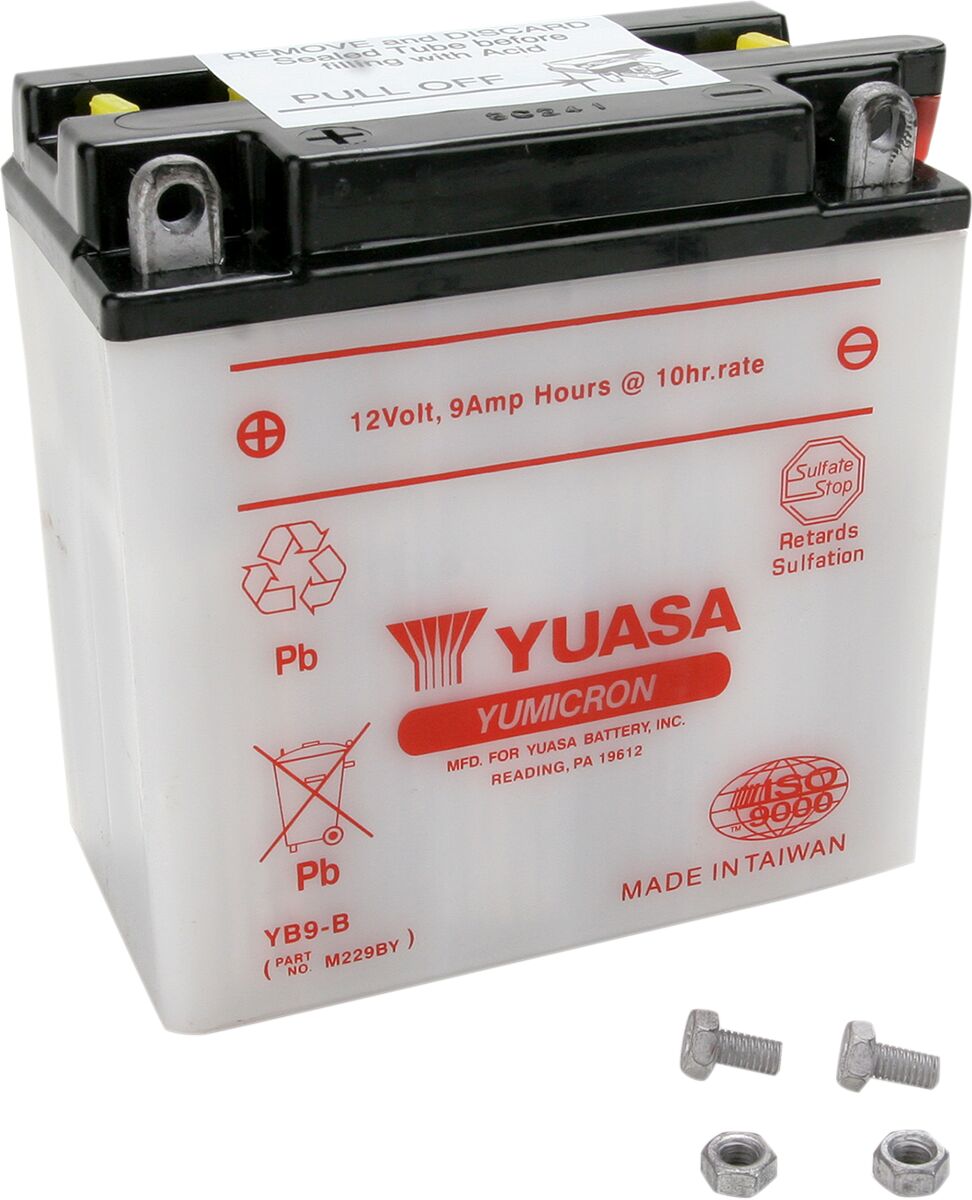 Batterier — Yuasa YB9-B(DC)