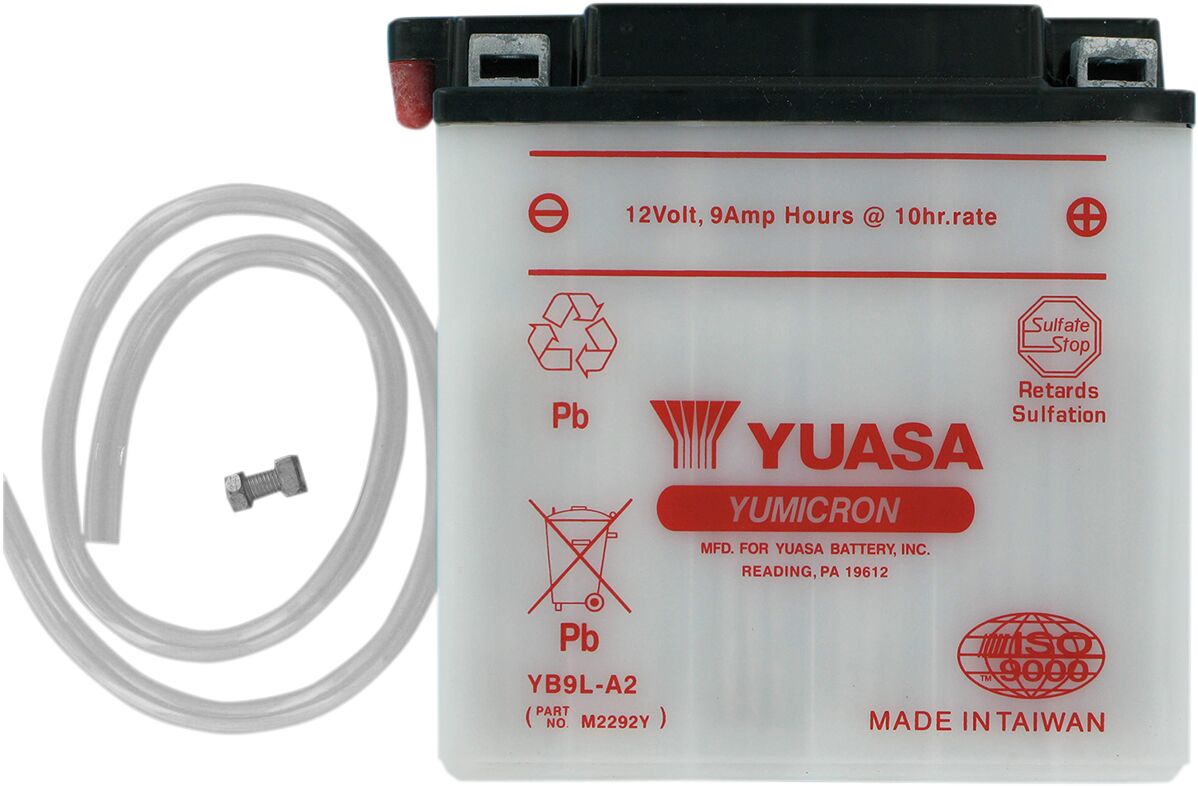 Batterier — Yuasa YB9L-A2(DC)